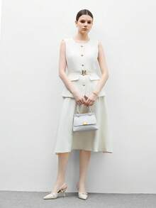 CUCCOO BIZCHIC 女士尖头高跟鞋，性感细高跟鞋，户外/通勤装，红色派对/宴会鞋 - 米色 - 查看 8