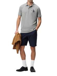 US Polo Assn Men's Polo Shirts Grey - Grey - View 3