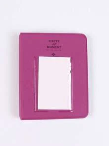 1Pc 3 Inch 64 Pockets Photo Album Instant Camera Pictures Storage Case Stamps Tickets Cards Organizer For Fujifilm Mini 12/11/9