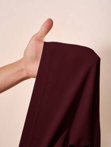 Zivah 2025 Summer New Style Music Festival Easter Mother's Day Wedding Birthday Party Daily Outing Basic And Versatile Leisure Internet Celebrity Hot Style Elegant Commuter Business Casual One-Shoulder Pleated Waist Asymmetrical Hem Women's Top And Straight Pants Khaki Women's Two Pieces Set