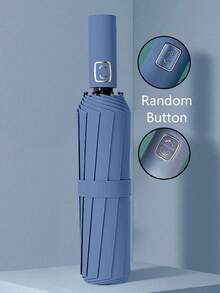 Automatischer extra großer winddichter wasserdichter Regenschirm mit Allwetterschutz, verstärkter faltbarer Sonnenschirm mit UV-Schutz, langanhaltend und kompakt mit Eisenstreben - perfekt für Geschäftsreisen, Regen- und Sonnentage für Männer, Frauen und Studenten, geeignet für Reisen - Verschiedenfarbig - Übersicht 4