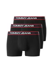 Tommy Hilfiger 3 طقم سراويل داخلية رجالية - الأسود - مشاهدة 1
