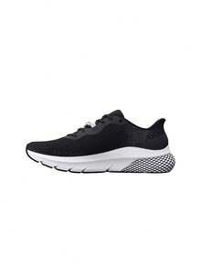 Under Armour أحذية رياضية كاجوال كلاسيكية مريحة بألوان سادة وأربطة - الأسود - مشاهدة 4
