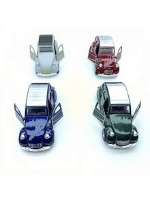 Zazumi 1PC 4.6*11.6cm Collectible Zinc Alloy Chevrolet Cast Model Car In Red, Blue, White And Green, School Toy, Suitable For Boys And Girls Aged 8-12, Real Vehicle Collection Project, Festival Gift