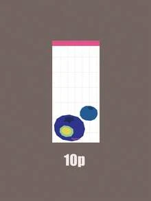 Zazumi 10p Kertas Bahan Desain Asli, [Guoran (Seperti yang Diharapkan)] Seri Bantalan Catatan Tempel Ukuran Panjang Asli - Kolase Buku Catatan Bertema Apel dengan Desain yang Inovatif - MultiWarna - View 9