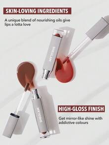 SHEGLAM Glaze Daze Lip Gloss-Mocha Cake Shiny Tinted Lip Gloss High Gloss Finish Plumping Lip Care Nourishing Not Easy To Fade Liquid Lip Cosmetics Lip Gloss Brand Beauty Makeup Face Paint Cosmetic For Women Girls Perfect For Fall Winter Ideal For Y2K Fancy Fashion Suitable For Birthday Christmas Present Party Ready Best Color