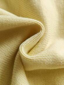 Vintaside Kids Girls' Cute Sunflower Shawl Cardigan Fall Winter - Yellow - View 5