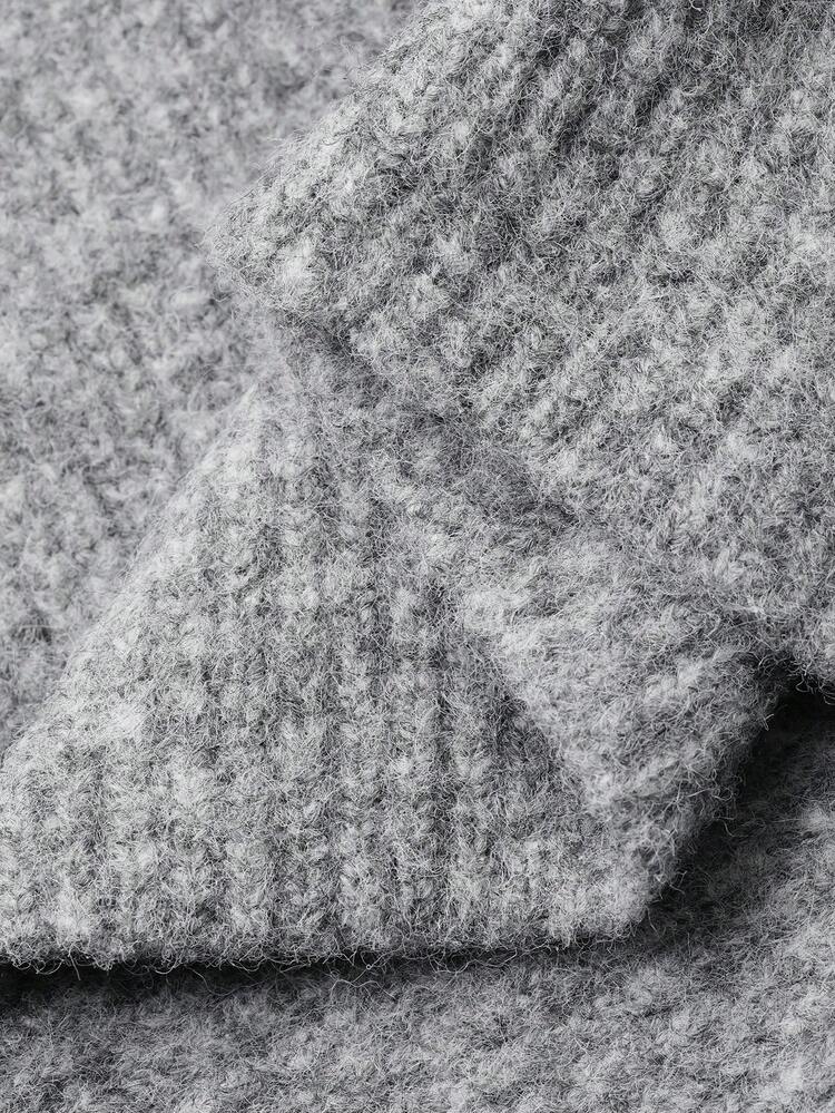 Women's Off Shoulder Fitted Knit Sweater Dress, Autumn