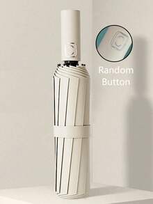 Automatischer extra großer winddichter wasserdichter Regenschirm mit Allwetterschutz, verstärkter faltbarer Sonnenschirm mit UV-Schutz, langanhaltend und kompakt mit Eisenstreben - perfekt für Geschäftsreisen, Regen- und Sonnentage für Männer, Frauen und Studenten, geeignet für Reisen - Verschiedenfarbig - Übersicht 7