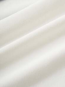 Joliand Joliand 2 件套青少年女孩优雅都市可爱白色荷叶边蓝色饰边衬衫和喇叭蓝色阔腿裤，适合外出、聚会、海滩、夏季 - 彩色 - 查看 7