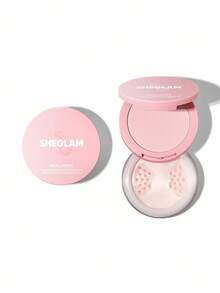 SHEGLAM Insta-Ready Face & Under Eye Setting Powder Duo-Bubblegum 2 In 1 Pink Brightening Oil Control Loose Setting Powder  Matte Pore-Less Waterproof Long Lasting Pressed Powder Pink Powder Brand Beauty Makeup Face Paint Cosmetic For Women Girls Perfect For Fall Winter Ideal For Y2K Fancy Fashion Suitable For Birthday Christmas Present Party Ready Best Color