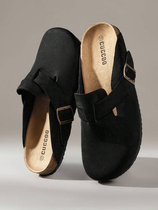 Solecia 男士休闲百搭纯色凉鞋