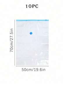 10个/包真空密封袋，旅行配件，真空储物袋，旅行必需品，真空压缩袋，邮轮必需品，收纳和存储，卧室