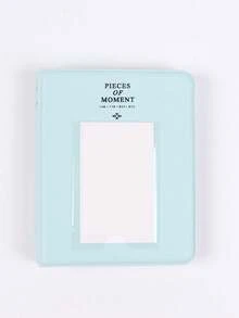 1Pc 3 Inch 64 Pockets Photo Album Instant Camera Pictures Storage Case Stamps Tickets Cards Organizer For Fujifilm Mini 12/11/9