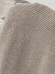 SHEIN Maternity Solid Color Criss-Cross Wrap Flare Sleeve Ruffle Hem Ribbed T-Shirt Ribbed Maternity Top Maternity Top Bell Sleeves Pregnancy Clothes Maternity Clothes