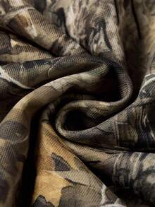 青少年男童休闲日常舒适数字印花图案宽松圆领长袖针织T恤 - 彩色 - 查看 4