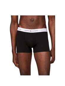Tommy Hilfiger 5 Pack Men's Trunks - Black - View 4
