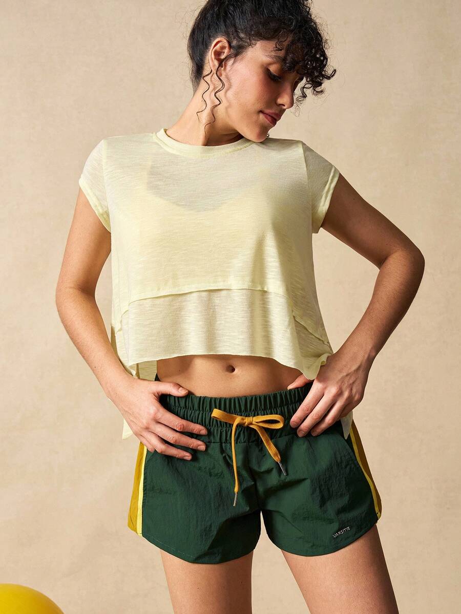 VARSITIE Deportes VERANO Básicos al aire libre con jersey