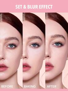 SHEGLAM Insta-Ready Face & Under Eye Setting Powder Duo-Bubblegum 2 In 1 Pink Brightening Oil Control Loose Setting Powder  Matte Pore-Less Waterproof Long Lasting Pressed Powder Pink Powder Brand Beauty Makeup Face Paint Cosmetic For Women Girls Perfect For Fall Winter Ideal For Y2K Fancy Fashion Suitable For Birthday Christmas Present Party Ready Best Color