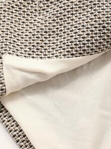 DAZY 女童圆领夹克，年轻女孩秋装 - 灰色 - 查看 8