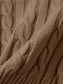 Franclia 女士纯色圆领蝙蝠袖休闲针织毛衣，秋冬，长袖上衣