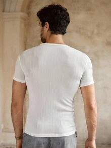 Manfinity NXTstreet 男士休闲修身圆领短袖T恤