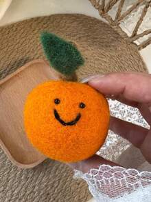 POKOJA LAND Handmade Fruit Felt Keychain Adorable Fruit Bag Charm - Multicolor - View 6