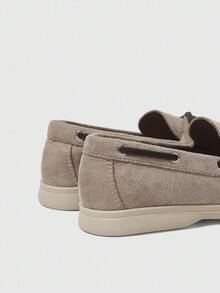Sleekvia Zapatos planos versátiles y casuales para ir al trabajo - Caqui - Ver 8