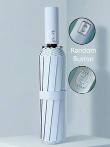 Automatischer extra großer winddichter wasserdichter Regenschirm mit Allwetterschutz, verstärkter faltbarer Sonnenschirm mit UV-Schutz, langanhaltend und kompakt mit Eisenstreben - perfekt für Geschäftsreisen, Regen- und Sonnentage für Männer, Frauen und Studenten, geeignet für Reisen - Verschiedenfarbig - Übersicht 6