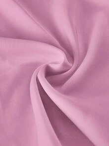 SHEIN EZwear 女式粉色緊身綁頸背心，適用於夏季 - 粉色 - 查看 3