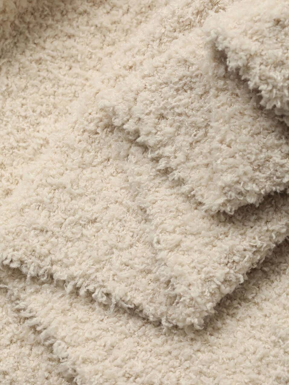 Dazy Plus 2pcs Solid Color Thick Knit Long Nightgown And Cardigan Sleepwear Set, Plus Size Women, Autumn/Winter, Fall Clothes