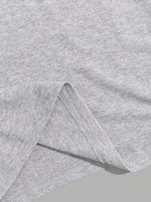 EURMUSE Men Christmas Printed XMAS FW Fashion Regular Long Sleeve Homewear Set Gift For Boyfriend - Grey - View 6