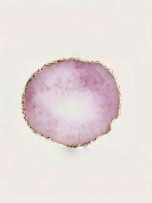 1pc Jewelry Display Tray With Metal Trim, ABS Jewelry Showcase Tray For Necklaces, Bracelets, Rings, Earrings Back To School