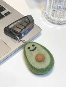 POKOJA LAND Handmade Fruit Felt Keychain Adorable Fruit Bag Charm - Multicolor - View 7