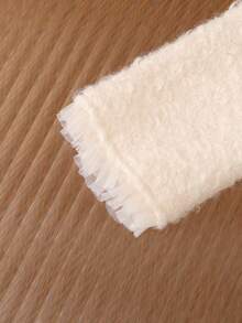 SHEIN 2pcs Set: Apricot Solid Color Cardigan & Elegant Cute Mesh Dress For Baby Girl Baby Girl Fluffy Dress Newborn Baby Girl Dress Luxury Baby Girl Dress Baby Girl Dress And Jacket Set Baby Girl Tulle Dress - Beige - View 6