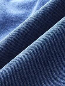 EURMUSE Quần jean denim dáng rộng, đa năng, có túi cỡ lớn dành cho nữ - Rửa tối - Xem 4