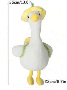 1PC Cute Duck Stuffed Animal Doll Gift For Women Girls Birthday Christmas Valentine Day Present Home Decor Kawaii Collection - Vịt hoa vàng - Xem 7