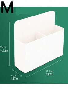 1/2pcs Magnetic Pen Holder, Magnetic Dry Wipe Marker Holder, With Large Compartment, Strong Magnet Storage Marker Pen Storage Box, Suitable For Refrigerator, Whiteboard, And Storage Cabinet Accessories,Desk Organiser,Pencil Case,Pen Holder,Plush Pencil Case,Pencil Case Cute,Office Desk Organiser,Material,Marker Organizer