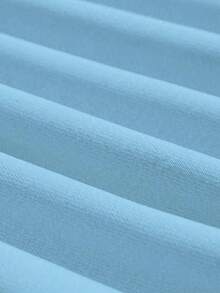 Glissea 上帝是善良的女士休闲套头衫 - 藍色 - 查看 6