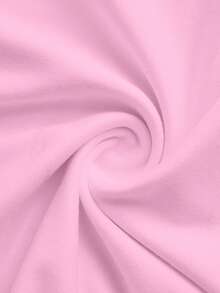 SHEIN EZwear 女式粉色緊身綁頸背心，適用於夏季 - 粉色 - 查看 4