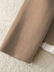 GlowEve 女士休闲金属纽扣长袖毛衣，秋冬款