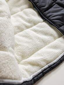 女婴可爱百搭保暖连帽夹克，秋冬