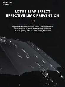 Automatischer extra großer winddichter wasserdichter Regenschirm mit Allwetterschutz, verstärkter faltbarer Sonnenschirm mit UV-Schutz, langanhaltend und kompakt mit Eisenstreben - perfekt für Geschäftsreisen, Regen- und Sonnentage für Männer, Frauen und Studenten, geeignet für Reisen - Verschiedenfarbig - Übersicht 11