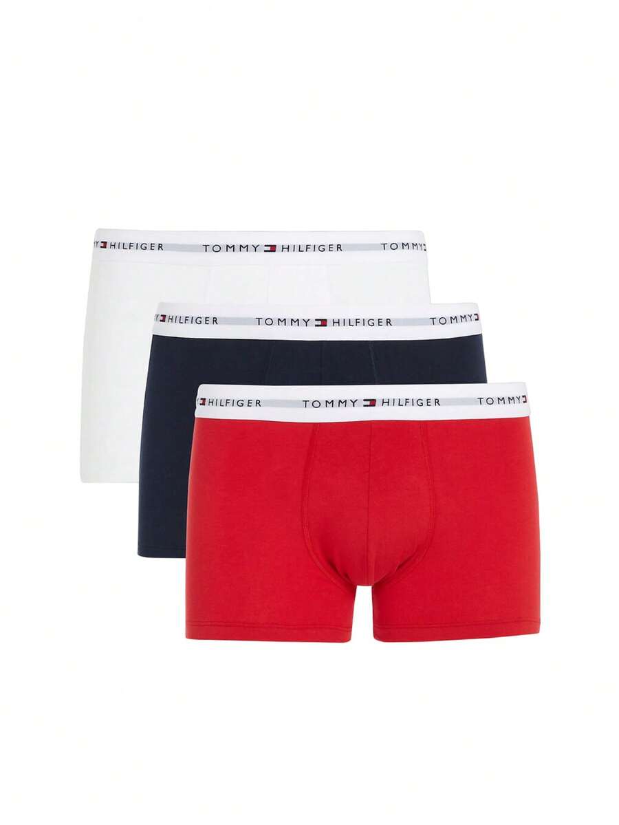 Tommy Hilfiger 3 Pack Men's Trunks - Multicolor - View 1