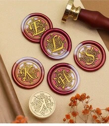 1 bộ tem sáp chữ cái A-Z với nhiều chữ cái cổ điển, đầu tem bằng đồng thau, dùng cho thiệp cảm ơn/phong bì/bao bì quà tặng/thư mời đám cưới, lễ đính hôn, tiệc tùng, hướng dẫn tự làm (26 tem) Đầu tem chủ đề Trở lại trường học, Đồ dùng học tập - nhiều màu - Xem 6