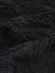 SHEIN Playful Pals 2pcs/Set Toddler Boys Autumn/Winter Glossy Thermal Lined Jacket And Elastic Waist Thermal Lined Pants, Suitable For School, Casual, Personalized, Long Sleeve, Streetwear, 6M-3T, Children Outfit, Infant Clothing Fall - Black - View 12