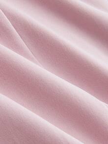 Sweetra Áo khoác Blazer tay dài đơn hàng khuy đơn giản cổ ve lật thời trang nữ - Màu Hồng baby - Xem 7