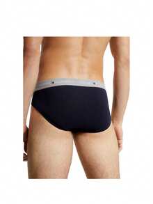 Tommy Hilfiger 3 Pack Men's Briefs - Black - View 5