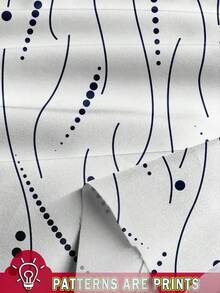 SHEIN Clasi Plus Size Women's Polka Dot Print V-Neck Sleeveless Casual Blouse Chic Blouses For Women