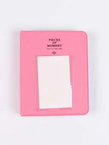 1Pc 3 Inch 64 Pockets Photo Album Instant Camera Pictures Storage Case Stamps Tickets Cards Organizer For Fujifilm Mini 12/11/9